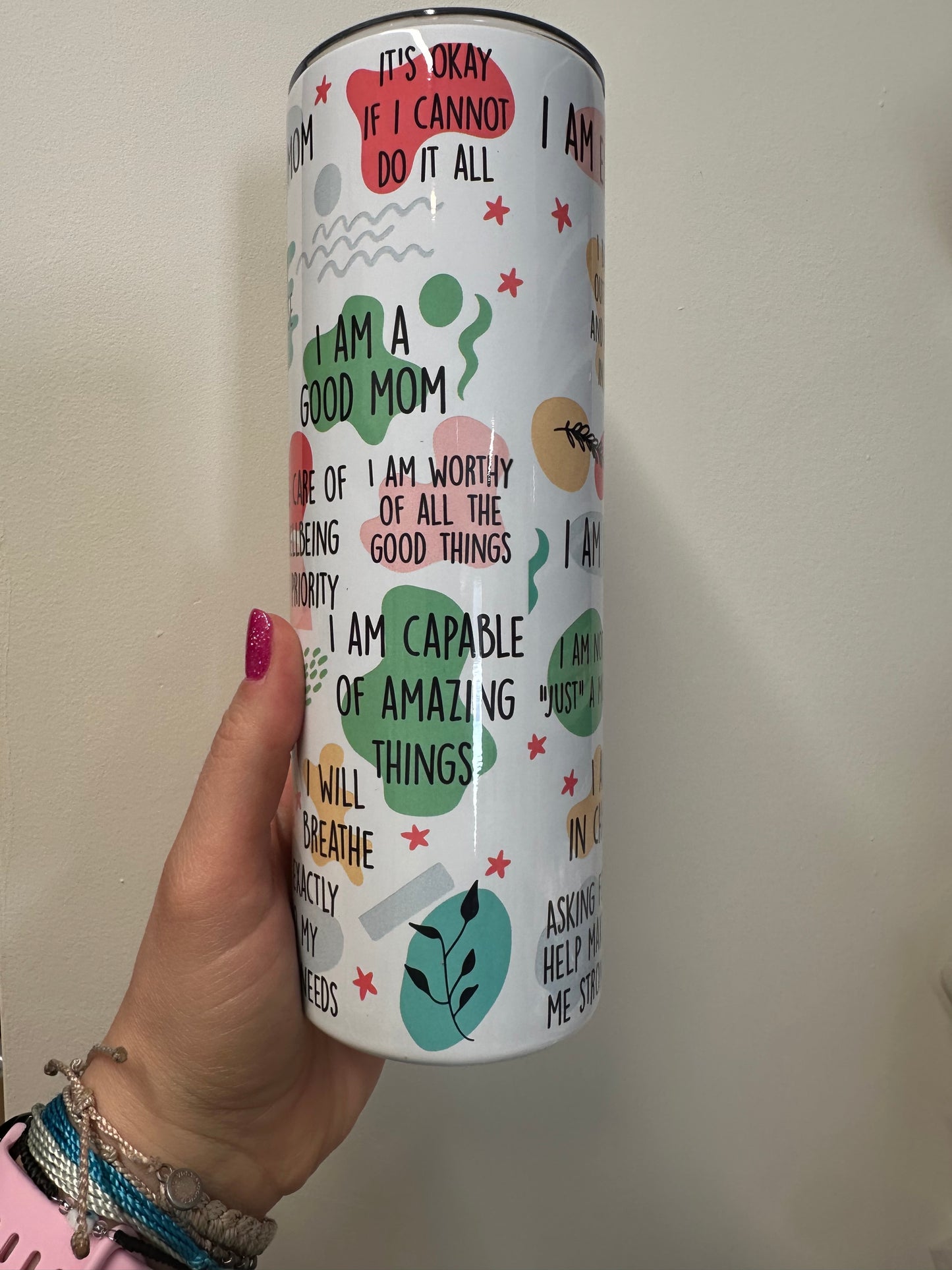 Mom affirmations 20oz/ 30oz tumbler