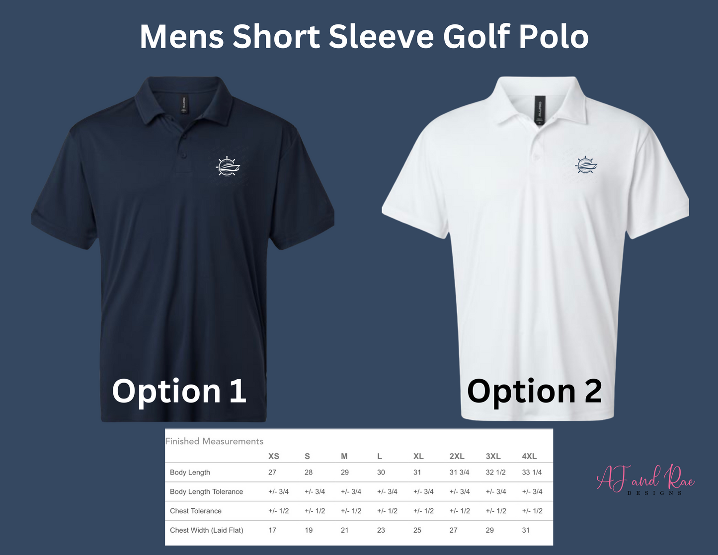 NA Yacht Club Men’s/ Unisex Golf Polo