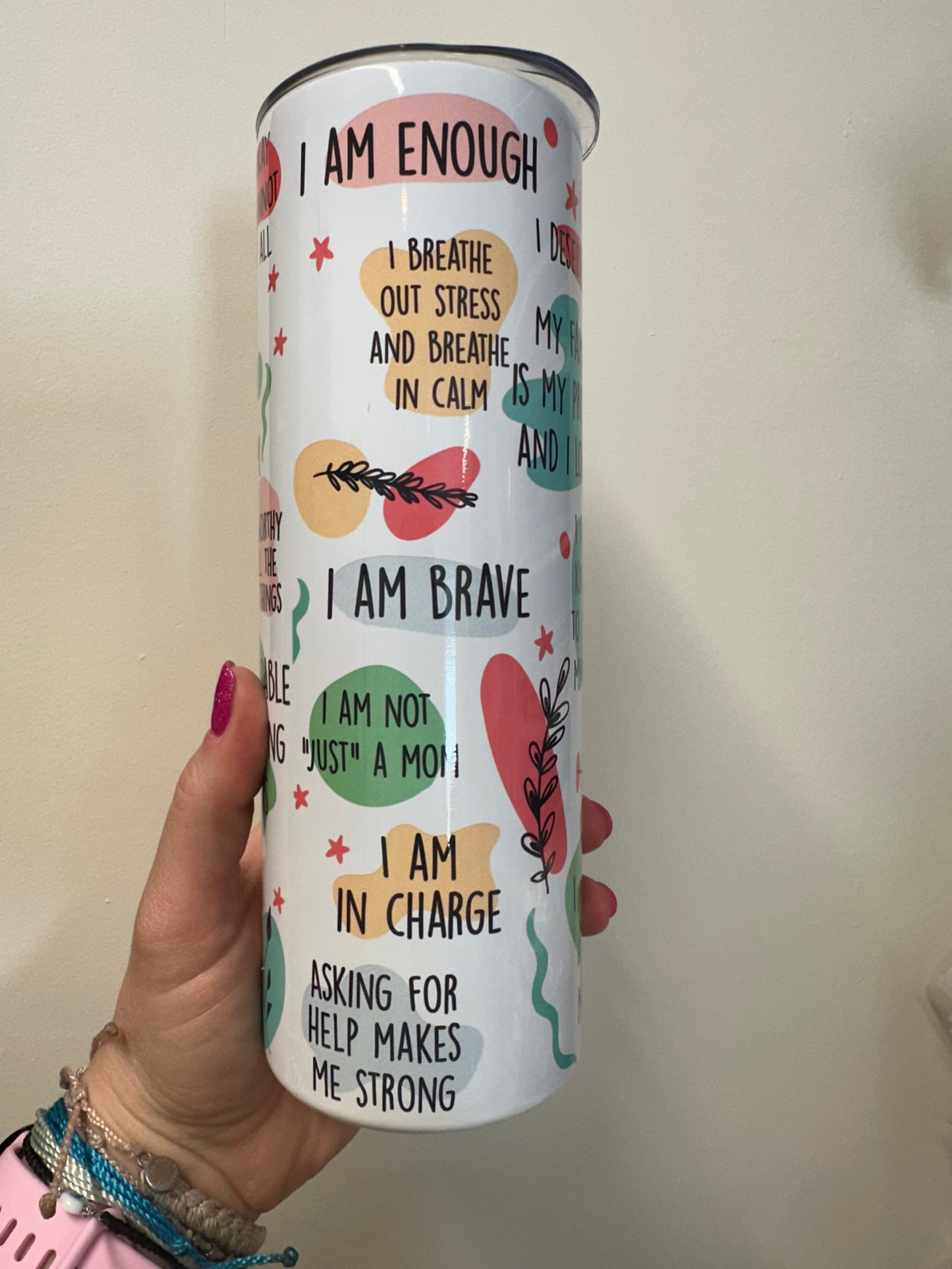 Mom affirmations 20oz/ 30oz tumbler