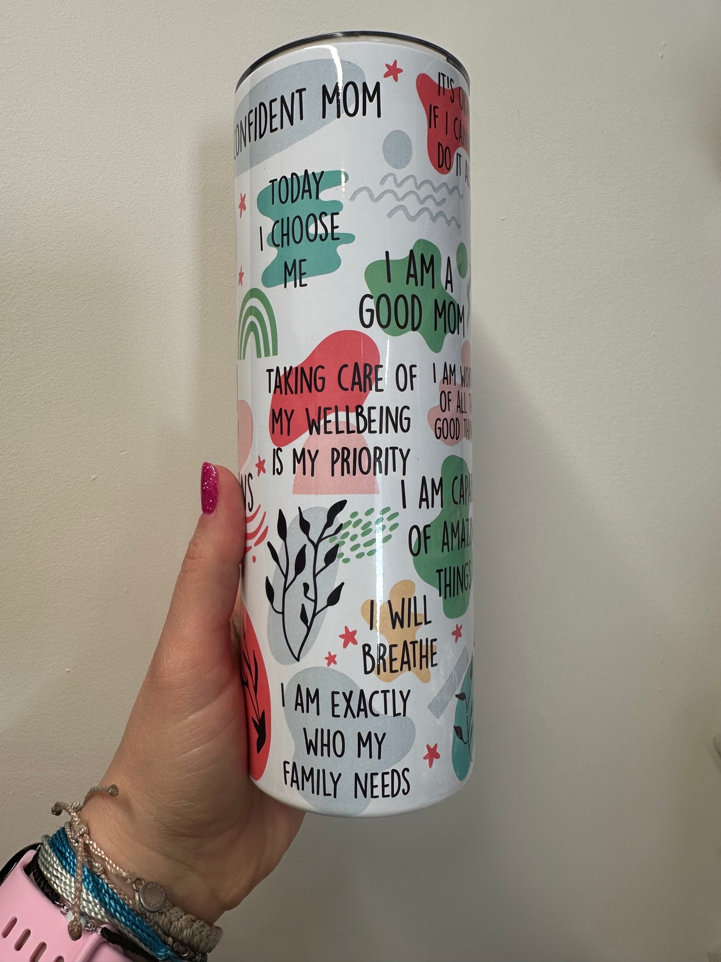 Mom affirmations 20oz/ 30oz tumbler