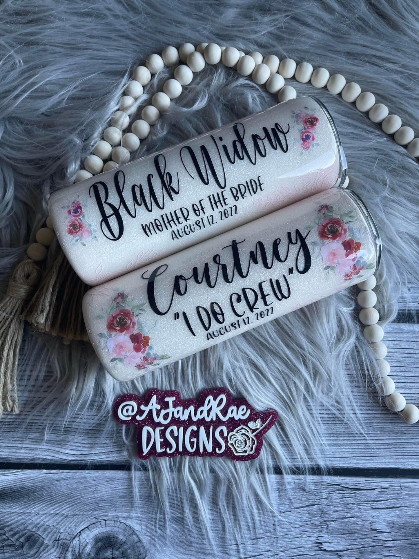 Wedding Party/ Bride/ Bridesmaid Tumbler