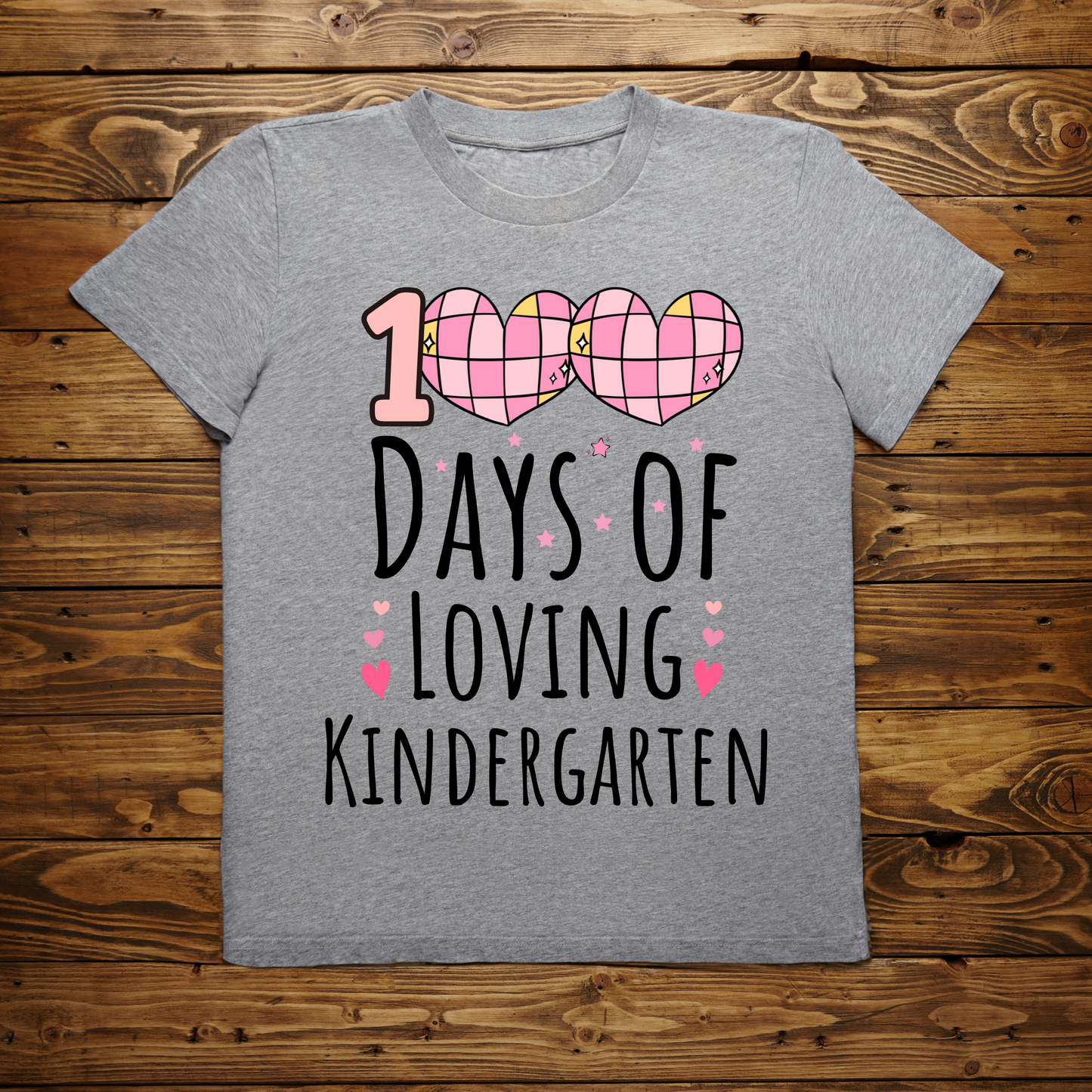 100 days of school Kids T-Shirt PRE-ORDER by 1-27-25 for local pickup