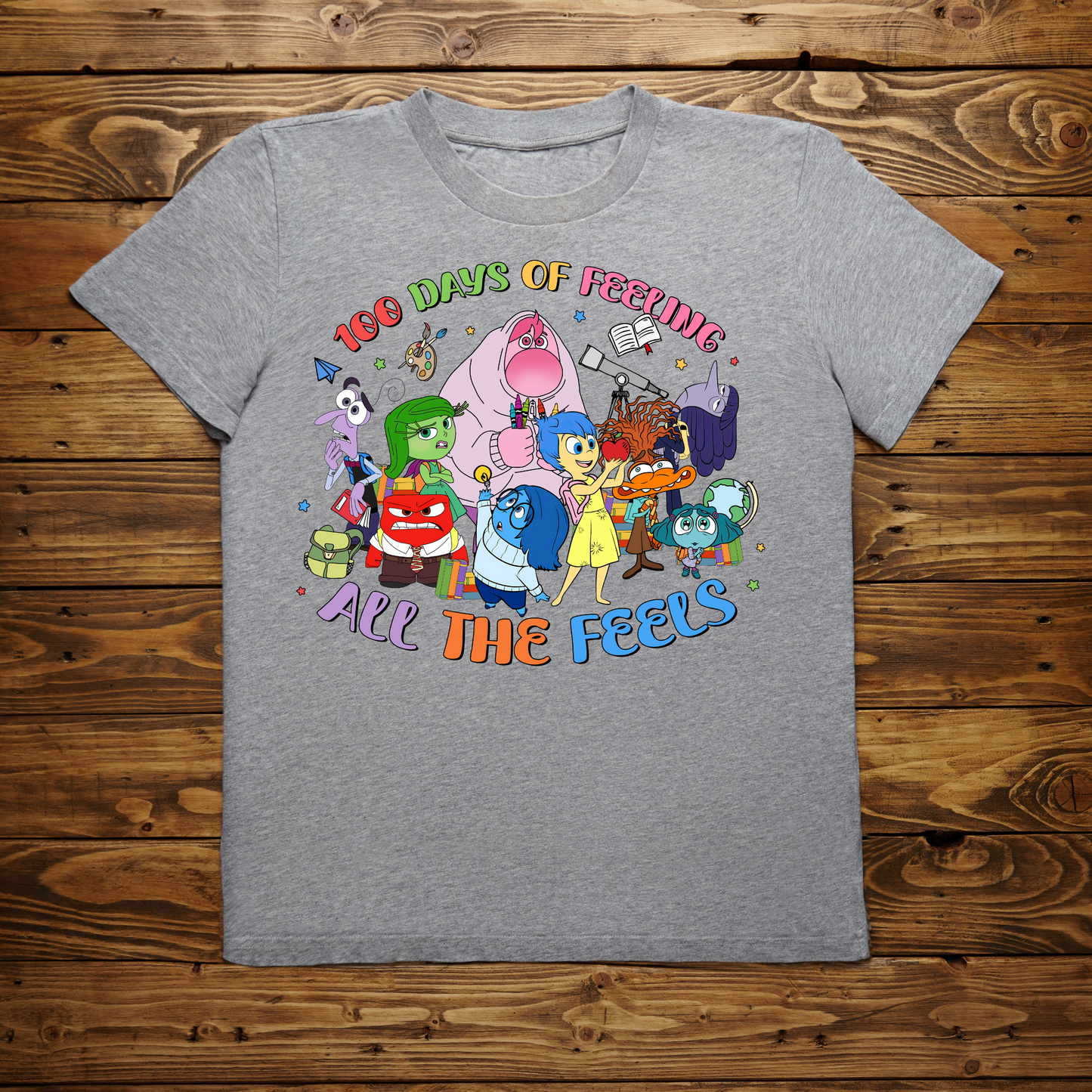 100 days of school Kids T-Shirt PRE-ORDER by 1-27-25 for local pickup