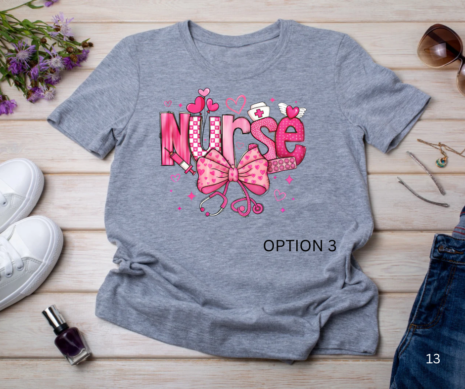 Nurse Valentine’s Day T-Shirt