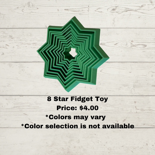 8 Star fidget toy