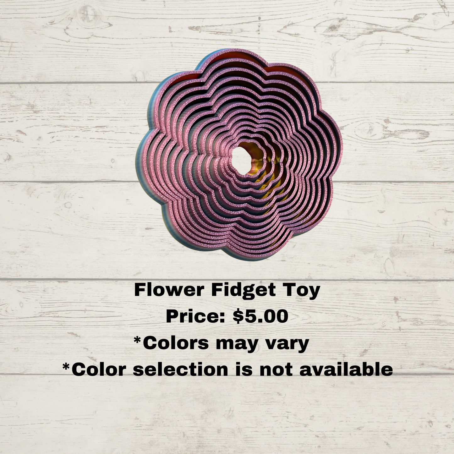 Flower fidget toy