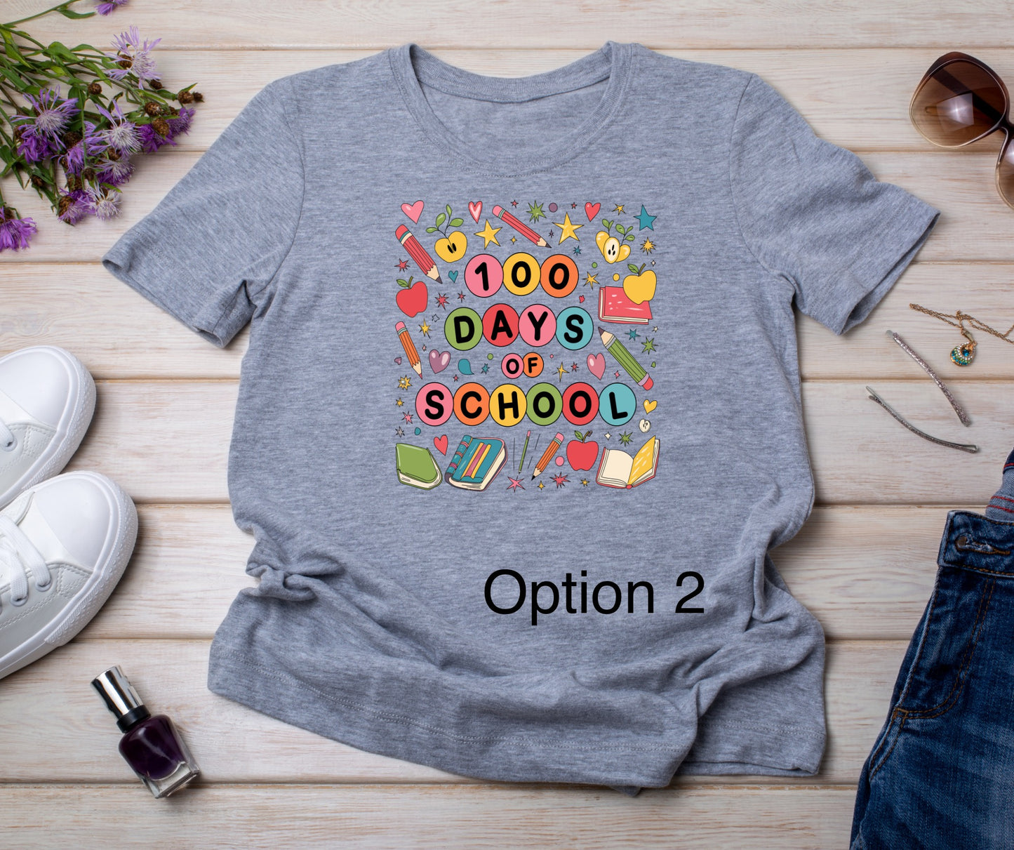 Teacher 100 days of school - *PRE-ORDER* WILL BE READY BY JANUARY 29th, *for local pickup