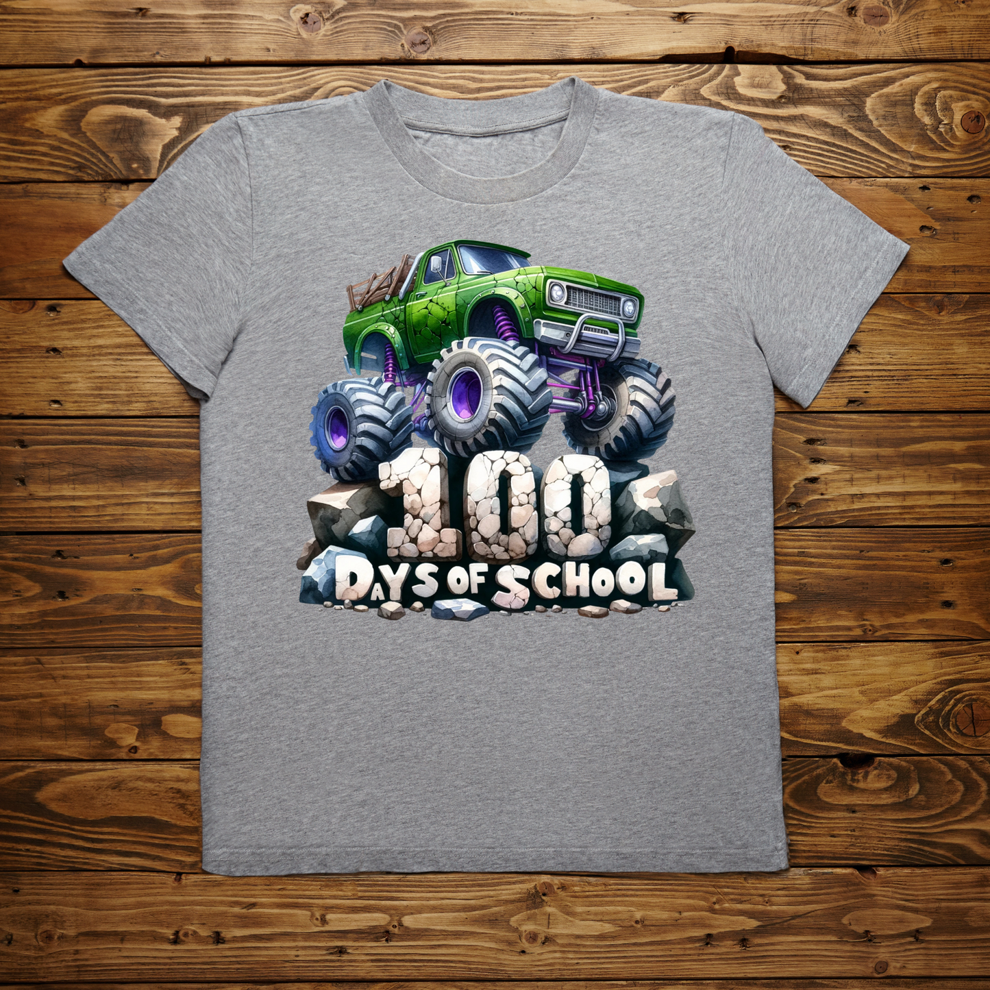 100 days of school Kids T-Shirt PRE-ORDER by 1-27-25 for local pickup