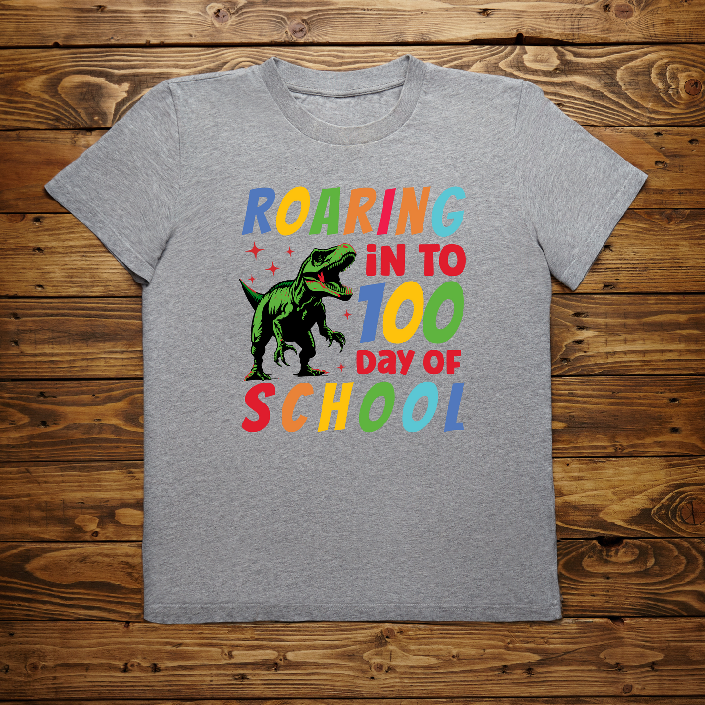 100 days of school Kids T-Shirt PRE-ORDER by 1-27-25 for local pickup