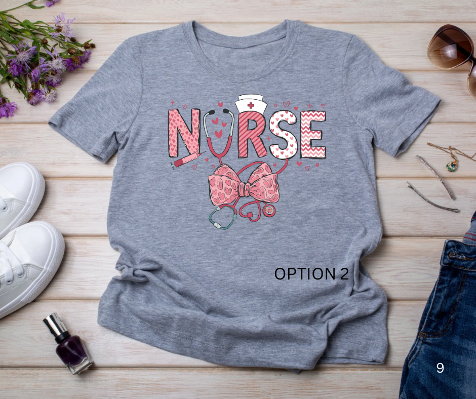 Nurse Valentine’s Day T-Shirt