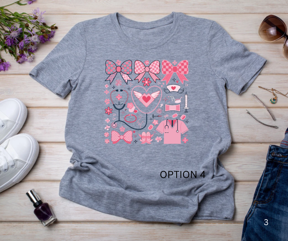 Nurse Valentine’s Day T-Shirt