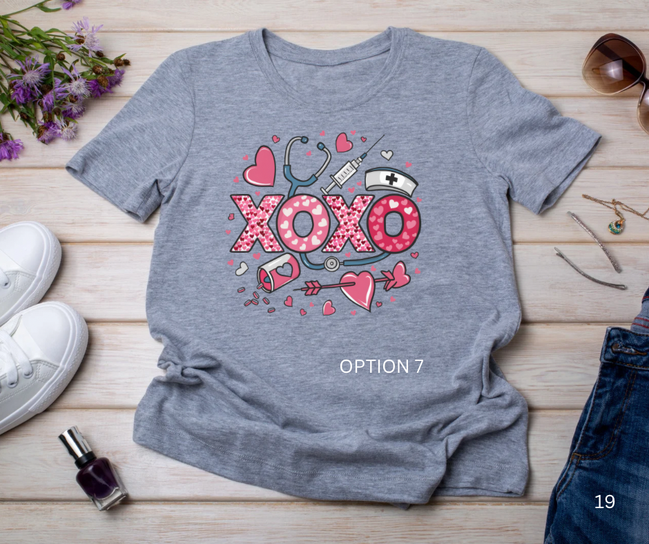 Nurse Valentine’s Day T-Shirt