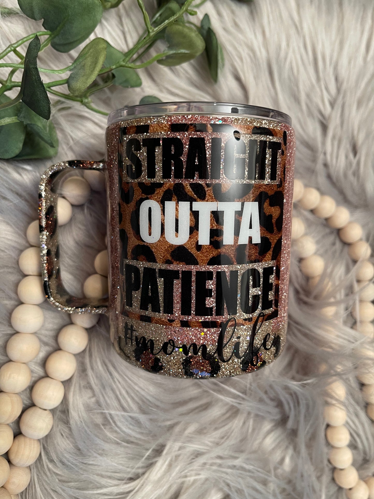 Straight out of patience 12oz mug